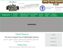 Tablet Screenshot of planterresource.com